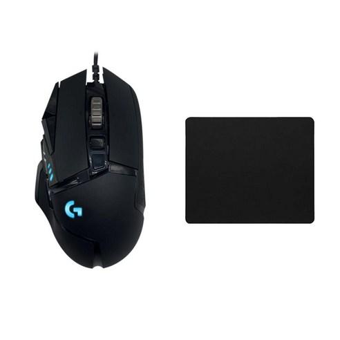 로지텍 G502 HERO 게이밍 마우스+마우스패드 세트 [국내당일발송] - 무선마우스 | 쿠팡