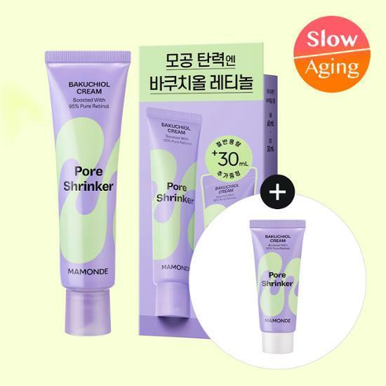 [단독기획] 마몽드 포어 슈링커 바쿠치올 크림 60ml 기획 (+30ml 추가증정)