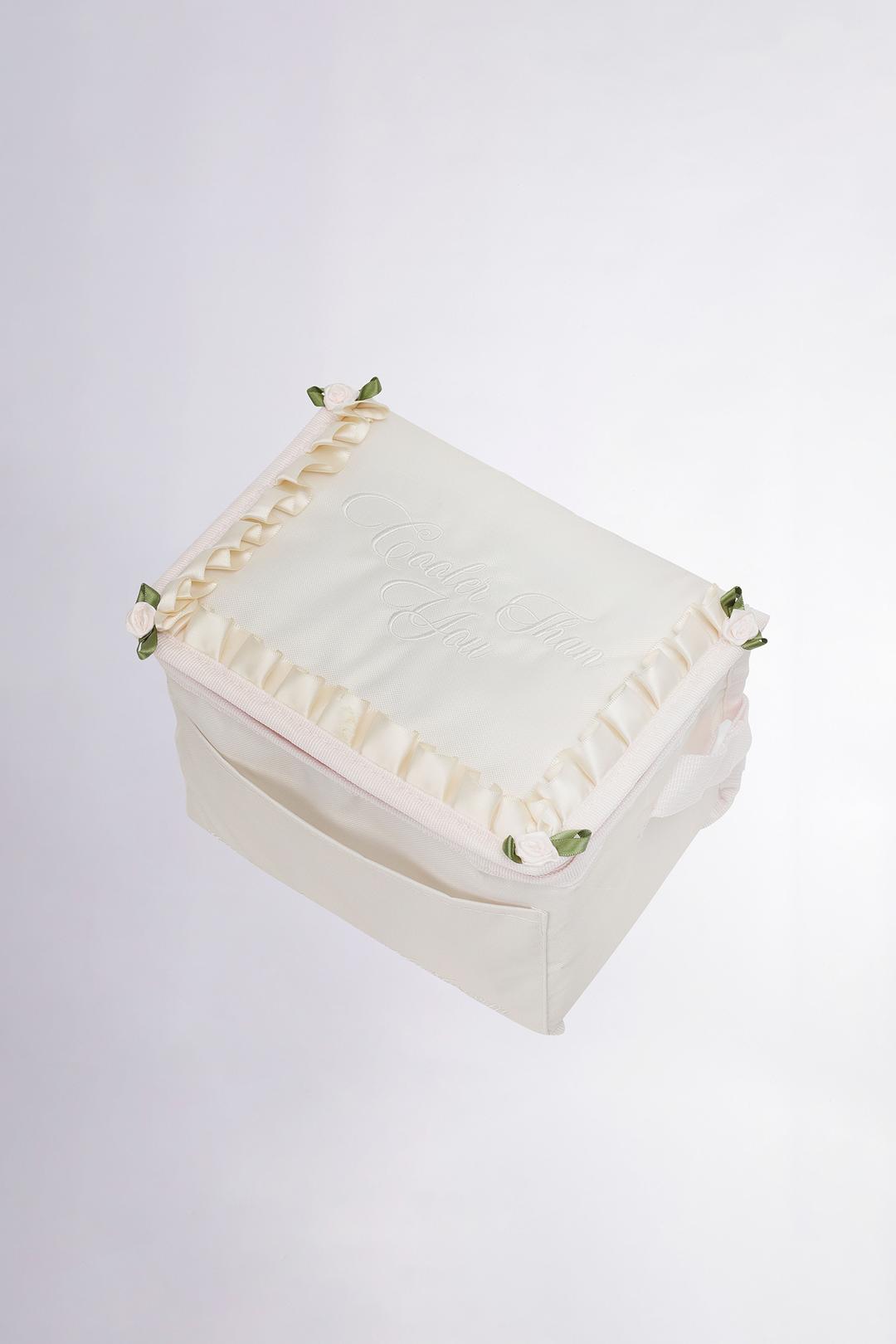 Cooler Than You Wedding Ice Bag Cream