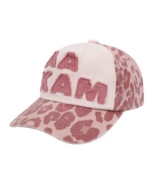 아캄(AAKAM)  Leopard Patch Cotton Ball Cap (Pink) - 사이즈 & 후기 | 무신사