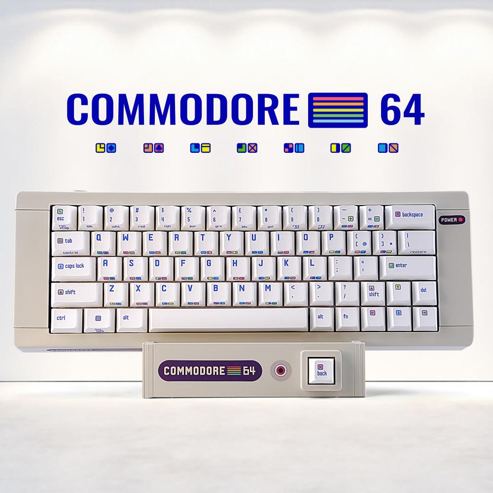 COMMODORE64 키캡 PBT cherry 프로파일 염료승화 151키