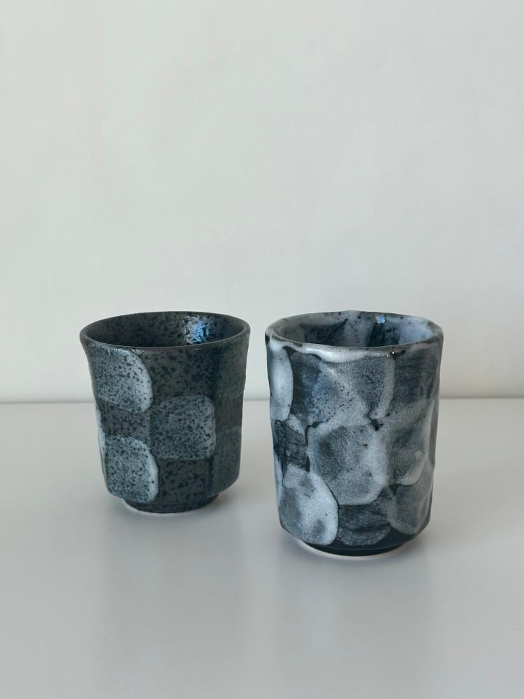 Flower Cup/ 도자기 일본 물컵 찻잔