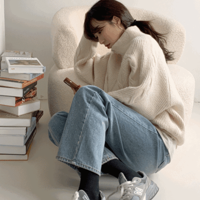 [98project/6천장돌파] 듀오 꽈배기 반집업 니트 - 5 color