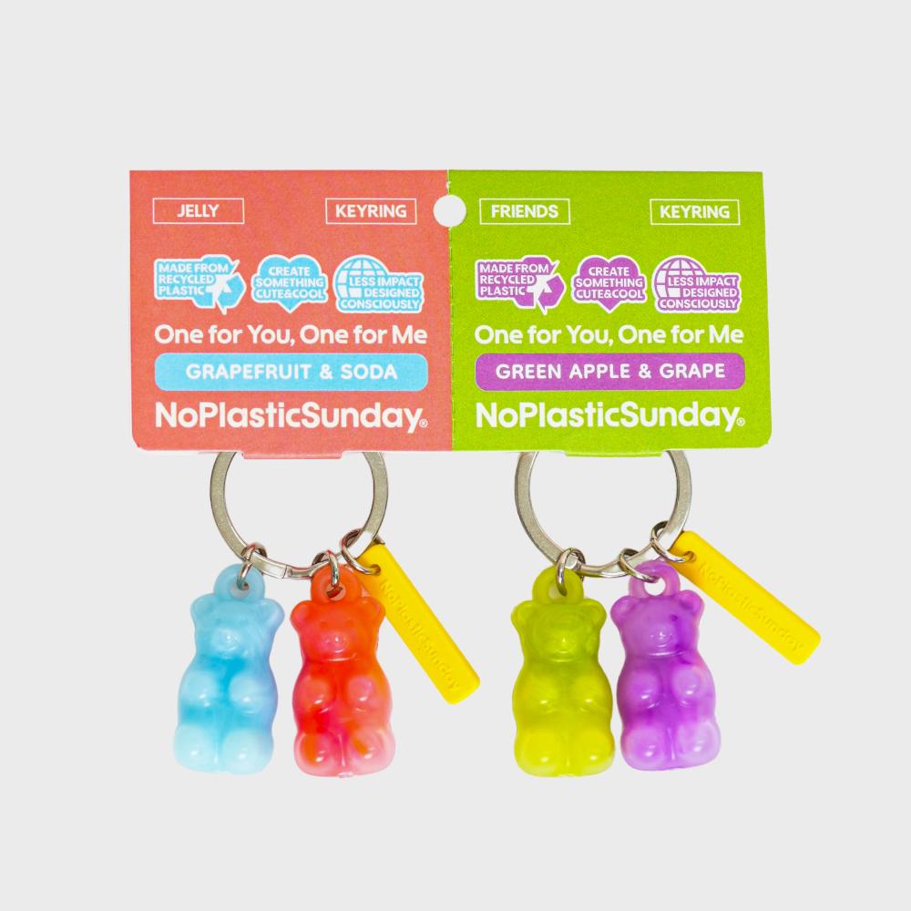 젤리 프렌즈 키링 Jelly Friends Keyring