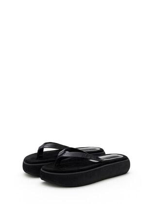 BOAT FLIP FLOP [BLACK]