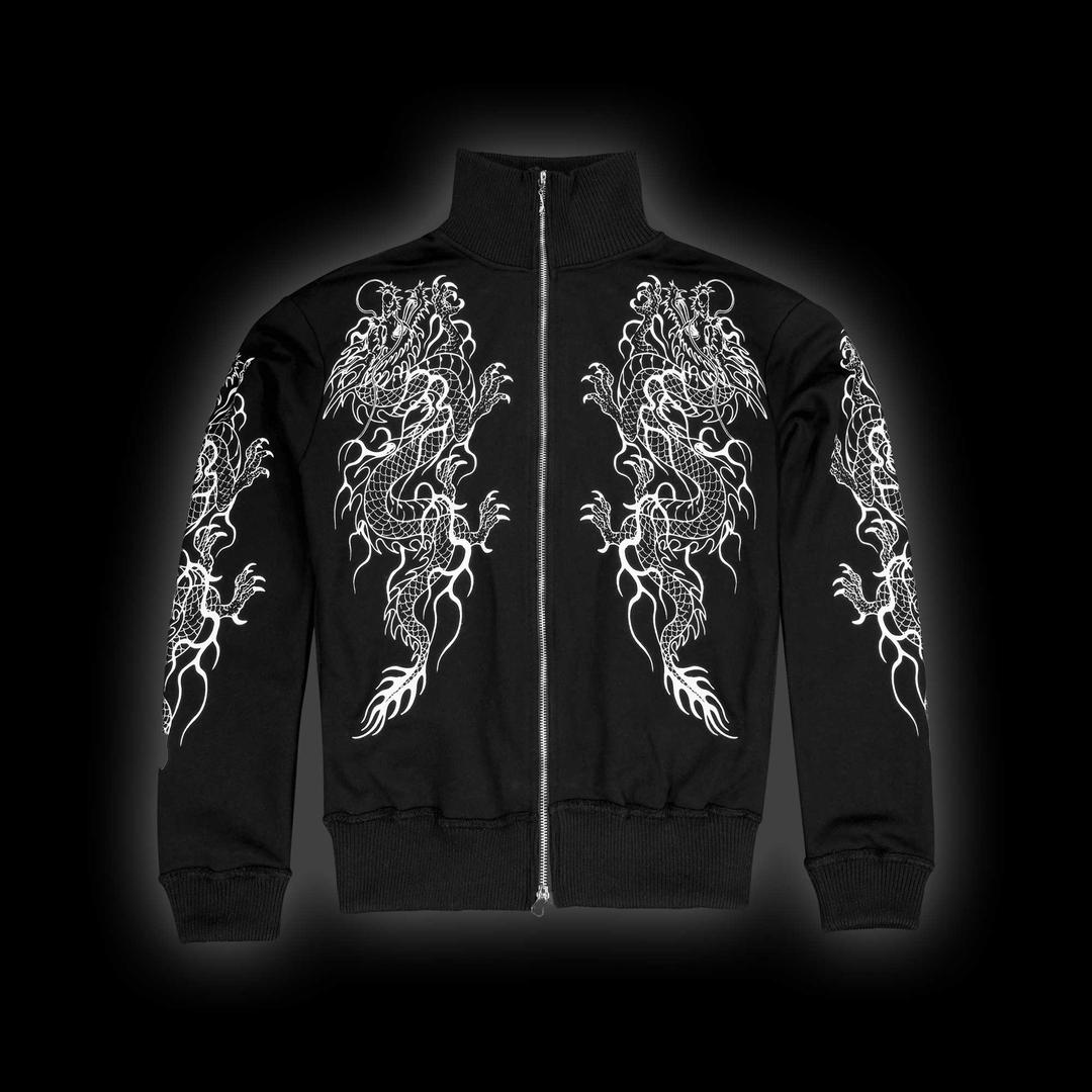 Dragon Track Jaket - black(나염)