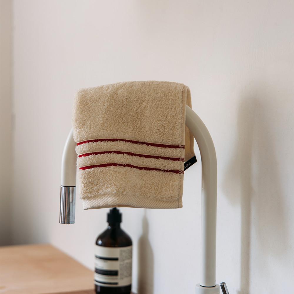 TWB 타월 스트라이프 핸드 - 3컬러(네츄럴 레드, 네츄럴 네이비, 네츄럴 카키)