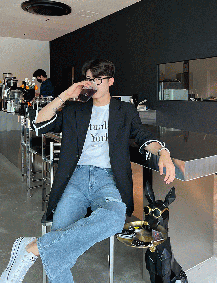 에버 린넨 블레이져 자켓 (2color)