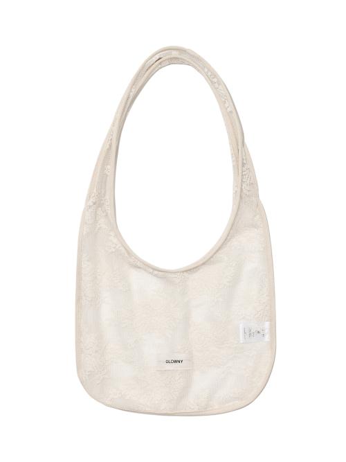 글로니(GLOWNY)  FLORAL LACE BAG (IVORY) - 사이즈 & 후기 | 무신사