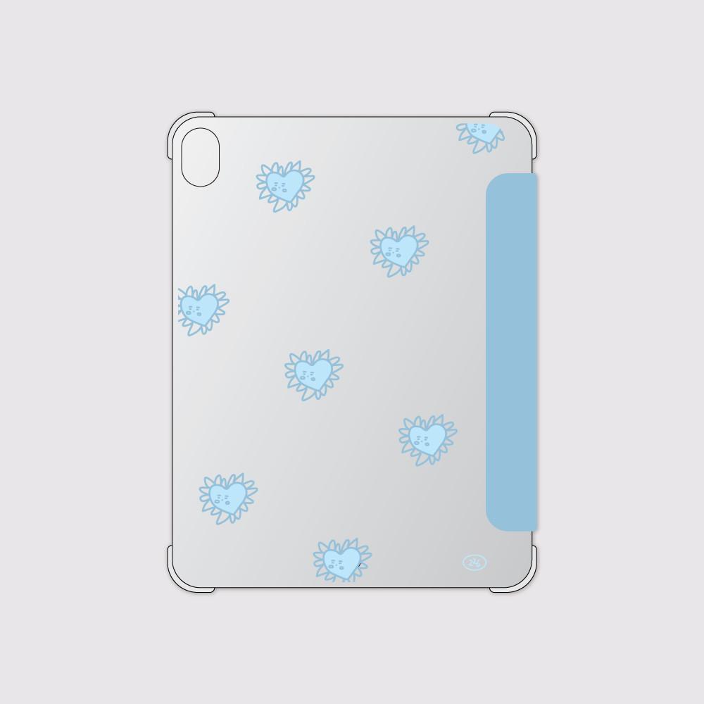 heart-flower ipad case 하트꽃 패턴 아이패드 플립형 케이스 : 226스튜디오