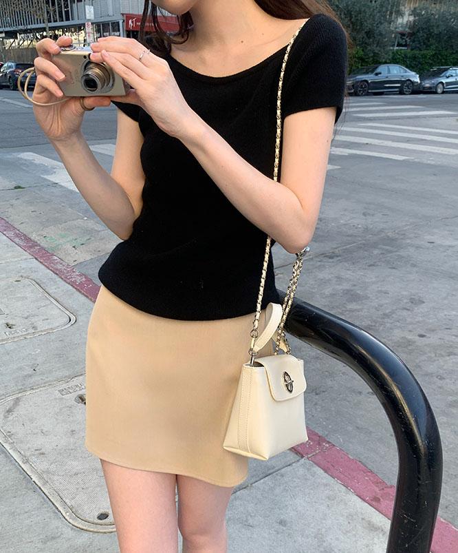 니어웨어 [S/S🌸/당일발송] 언유즈얼리 지니 미니스커트 (3color)/하객룩/플레어스커트/기본스커트/데이트룩/출근룩