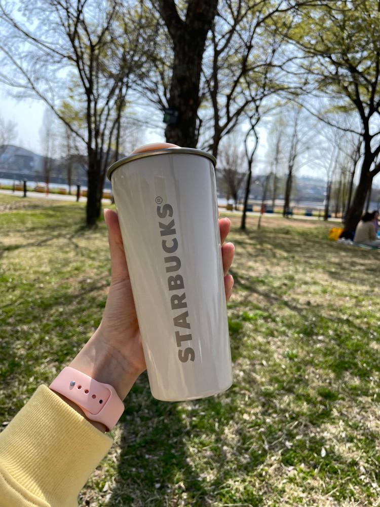 스타벅스 투고 텀블러 보온보냉 스테인리스 스벅텀블러 473ml