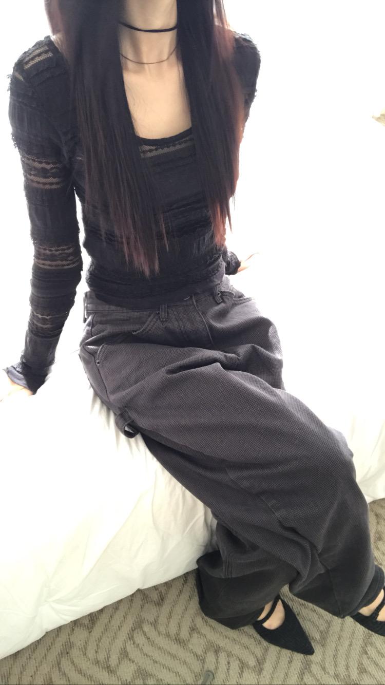 trim lace T (2colors)