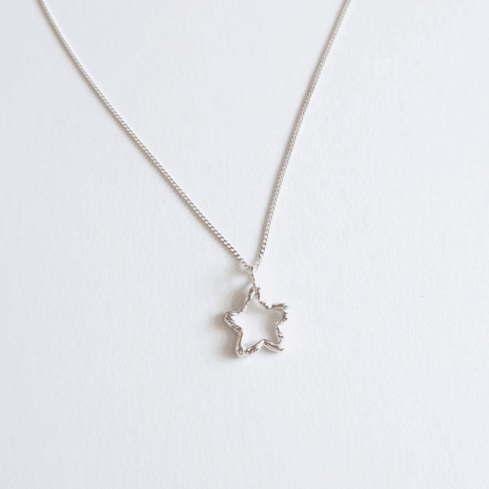 Pebble Starfish Necklace