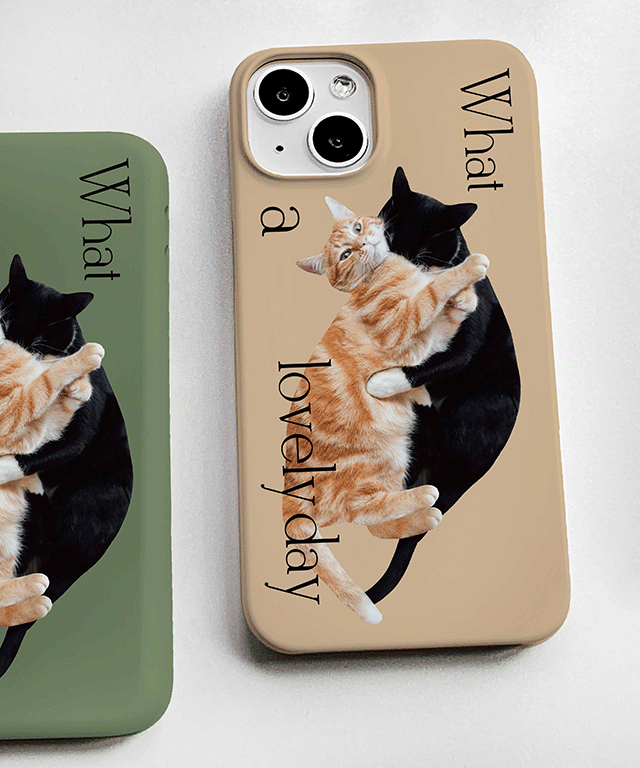 허그 턱시도 치즈 고양이 집사선물 젤하드 카키 베이지 카드수납 하드 범퍼케이스 미러케이스 갤럭시노트 귀여운 고양이선물 아이폰케이스 친구생일선물 커플케이스