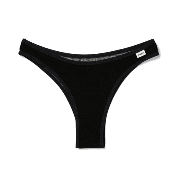 Mesh Cheeky Panty(Black)