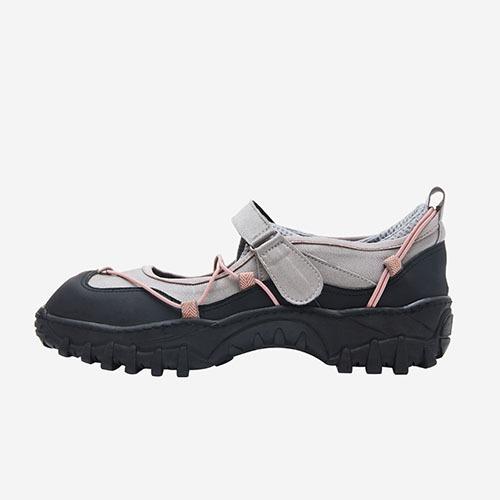 1st Drop 15% Pre-order Event [KYO X NT3] Kidult Mary Jane Sandals "Silver Grey\"