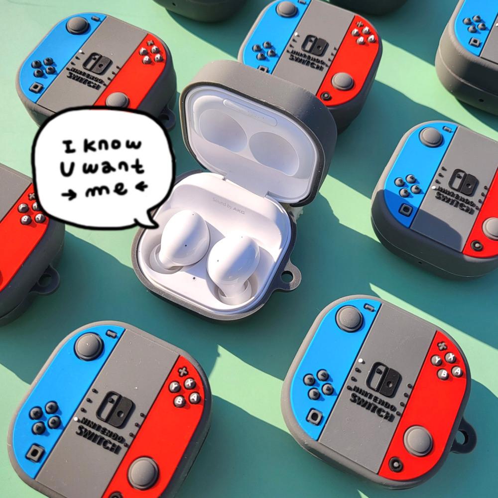 갤럭시 버즈2 케이스 버즈 라이브 버즈 프로 실리콘 닌텐도