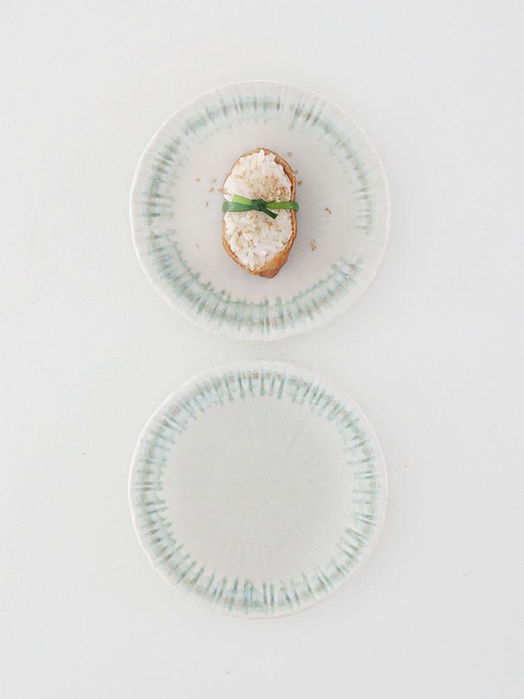 오반자이 모에기 원형 접시 14cm