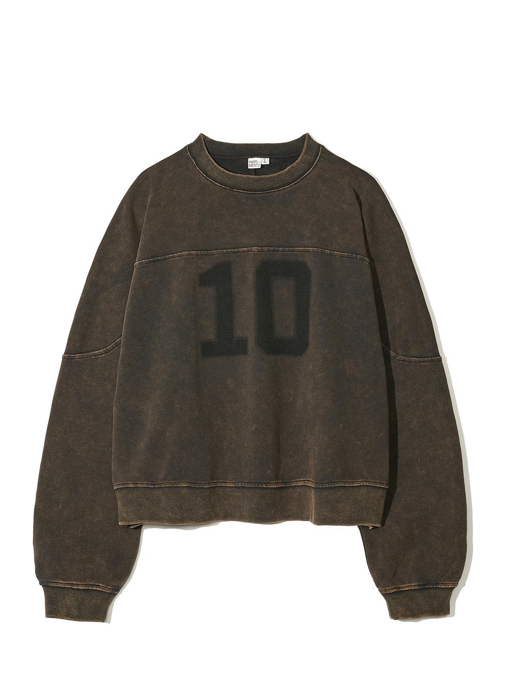 VTG Washed Number Rugby Sweatshirts