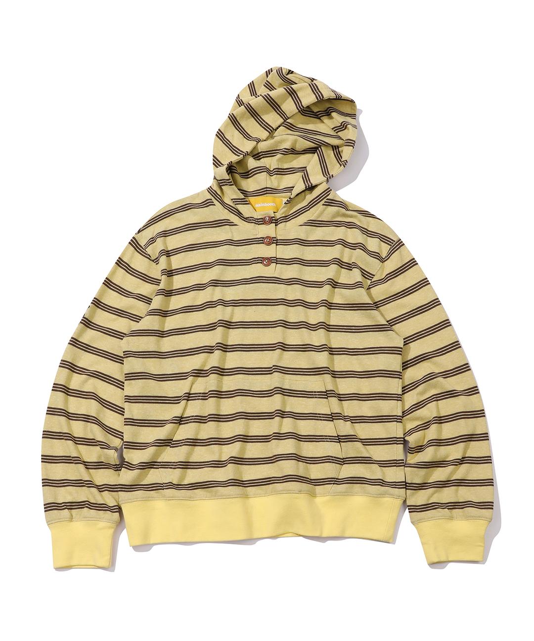 메인부스 Cookie Stripe Hood T-shirt(YELLOW)