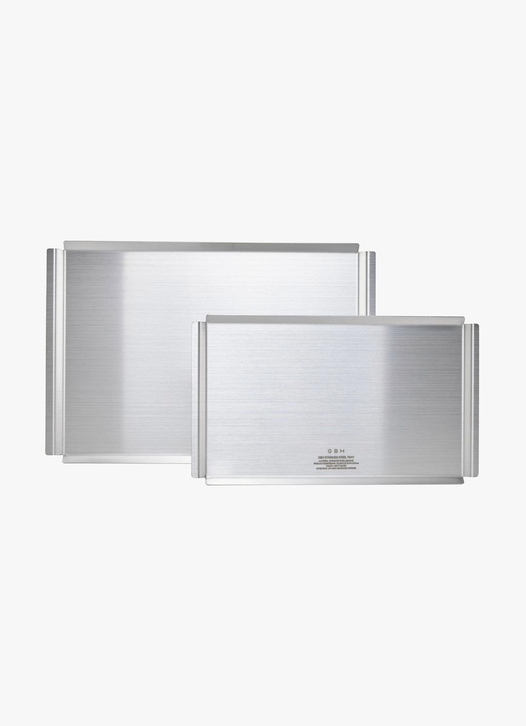 STAINLESS STEEL TRAY / 2 SIZE