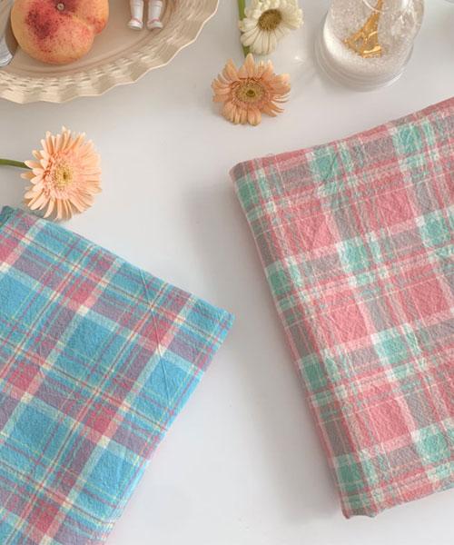 62-887 [워싱] 30수 코튼 캔디체크 2종