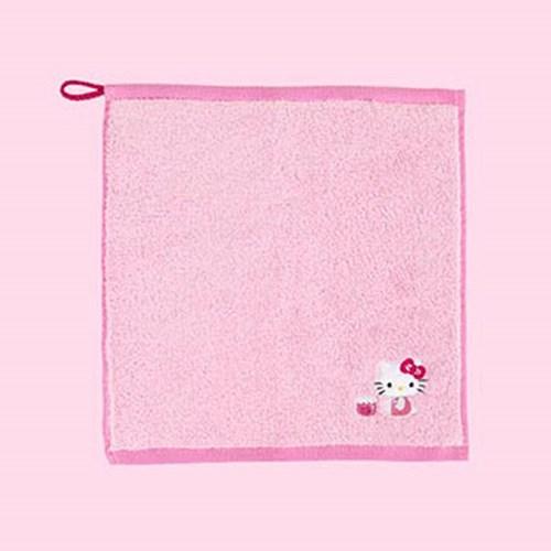 C헬로키티 소프트 고리 코튼 핸드 타월9427