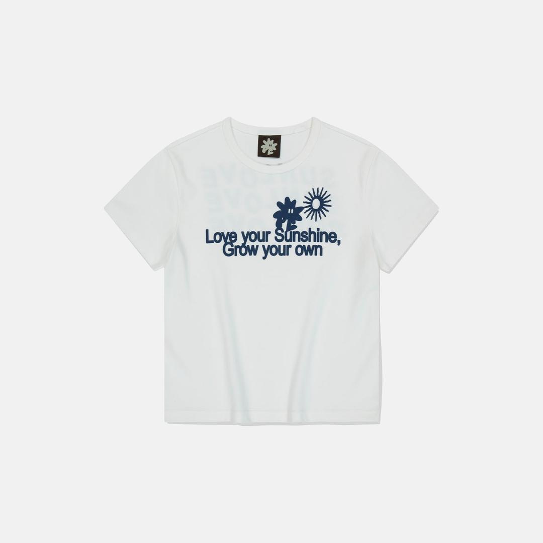 W Love Your Sunshine Tee White