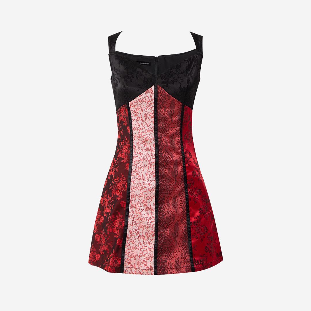 [선미 착용]JACQUARD DRESS #TWILIGHT - 달링유어배드