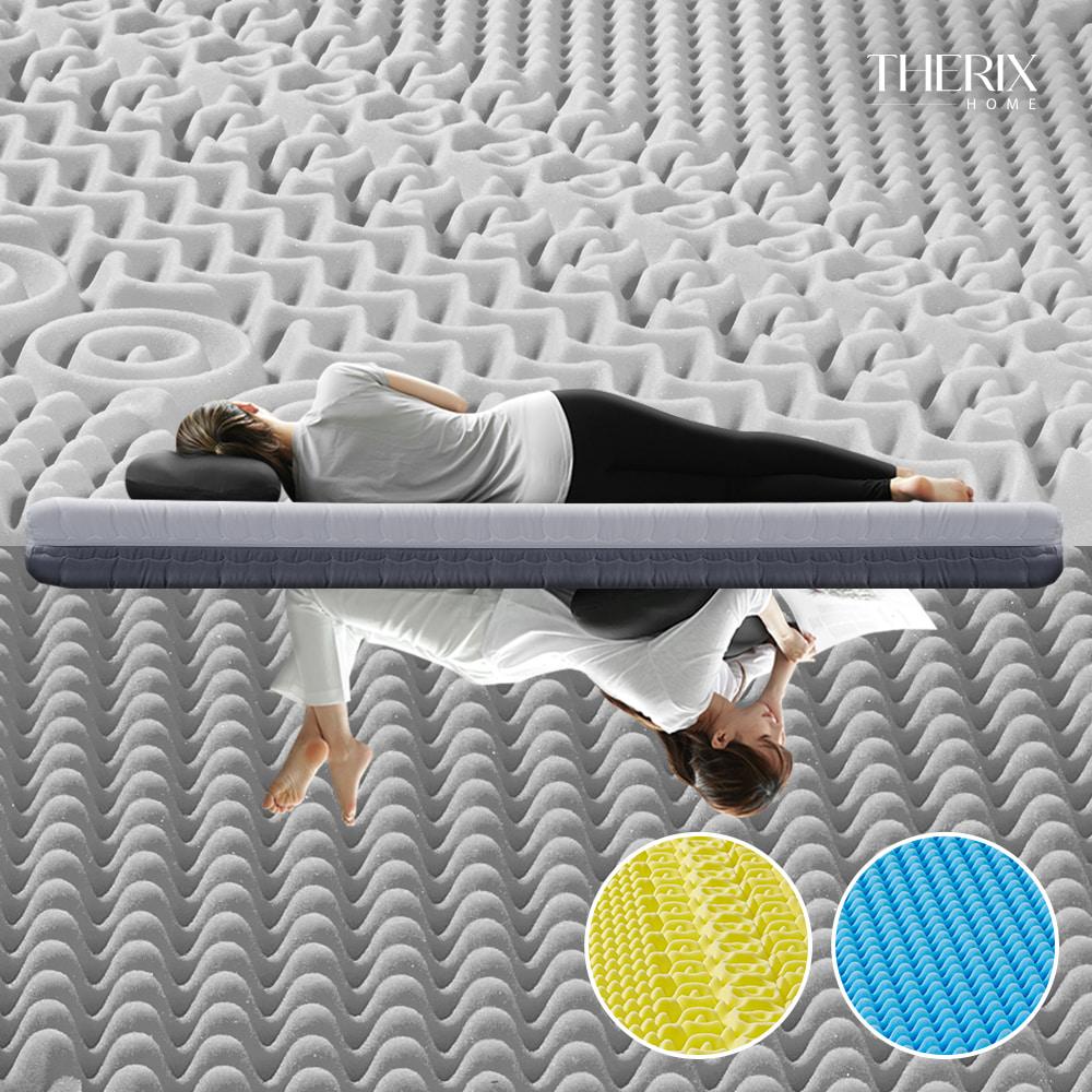 2레이어 8cm 15cm 양면 매트리스 3colors (SS/Q)