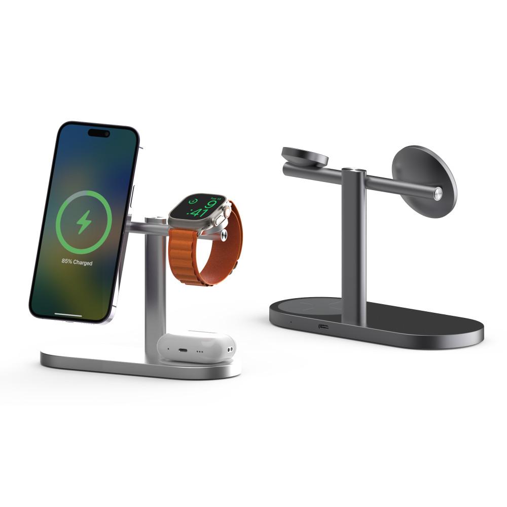 SSOK3 3in1 맥세이프충전기 무선 아이폰 애플워치 충전기