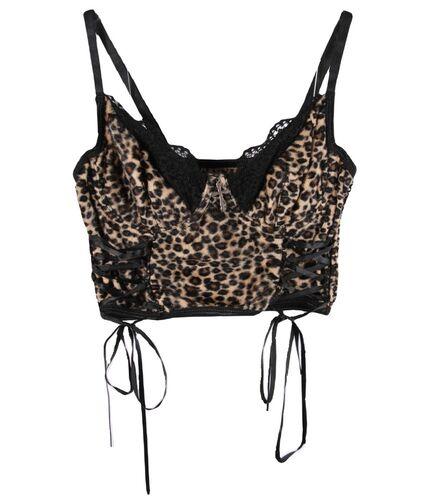 ROMWE 롬위 폴리에스터 폴리우레탄 민소매 티셔츠 여 (M)