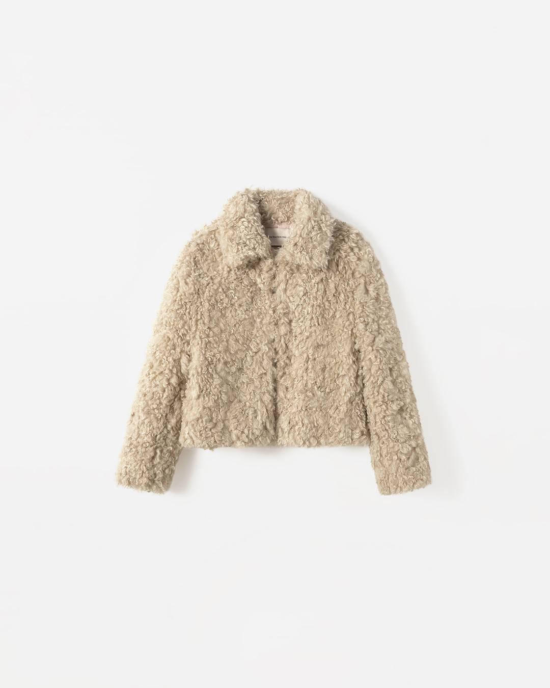 Riko Curly Fur Jacket