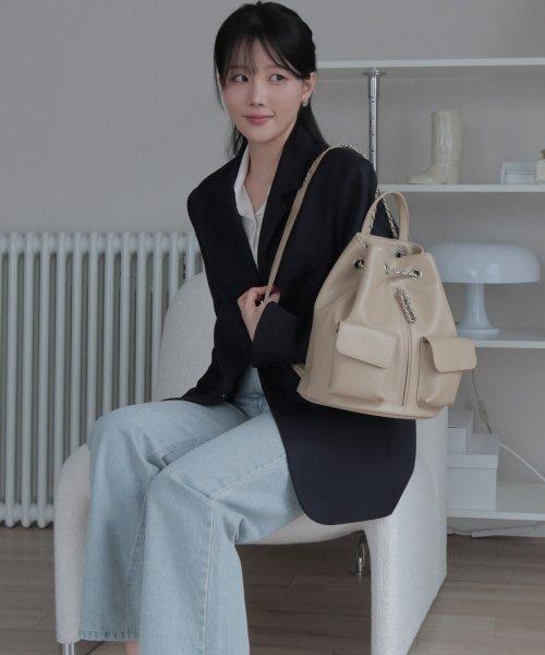 [셈디 PICK][에스텔라] 체인 백팩 - 2color