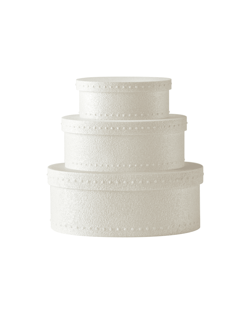 Shaker Box 셰이커 박스_Ivory (3 sizes)
