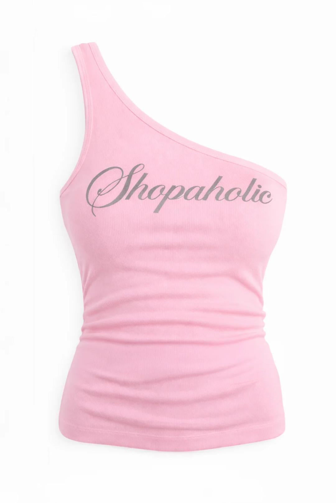 Shopaholic Tank Top - One size / Pink