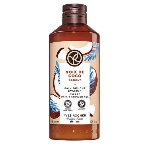 이브로쉐 이스케이프 배스 & 샤워젤 코코넛향, 400ml, 1개 - 바디워시 | 쿠팡