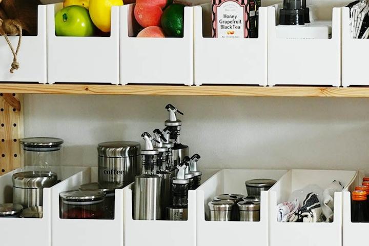 [오늘의딜]1+1+1네임택 수납정리함/다용도멀티보관함 5size (3P세트)