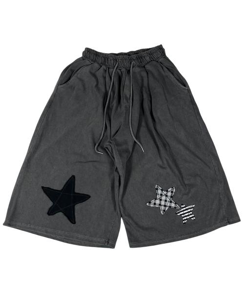 Star Pigment Bermuda Shorts ((charcoal))
