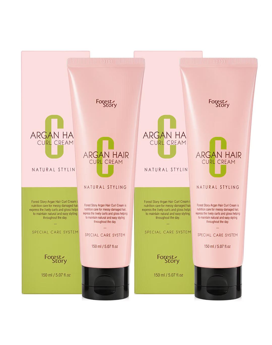 포레스트스토리 아르간 헤어 컬 크림 150ml 2개