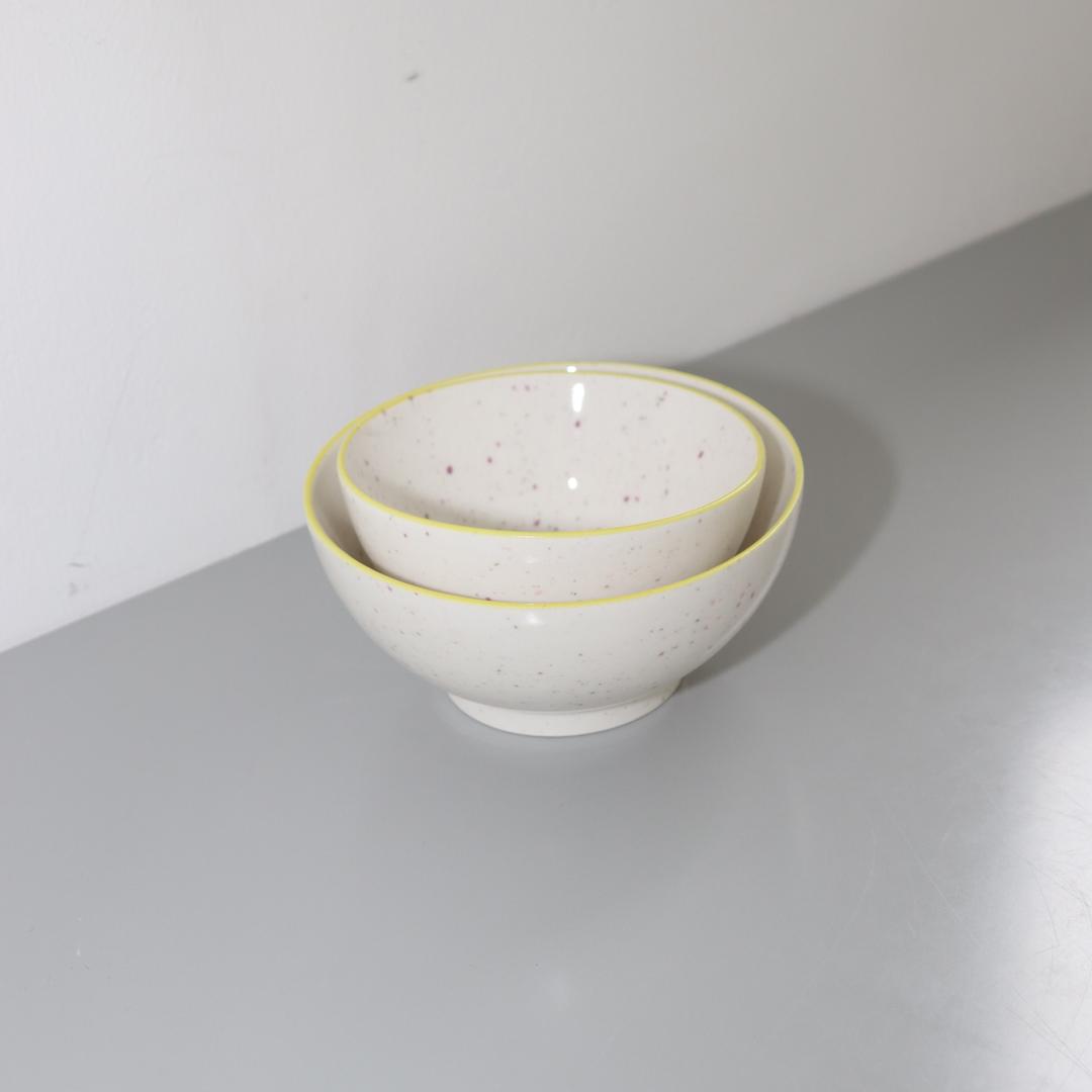 line rice/soup bowl(4colors)