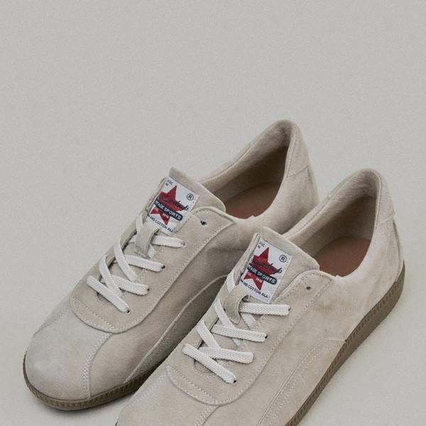 Cookie Suede Bowling Shoes (Vanilla Beige)