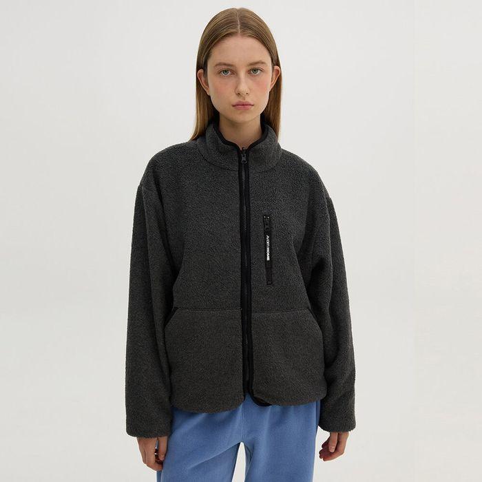 Reversible Nylon Jacket Black