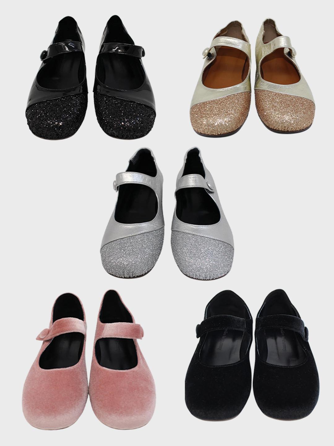Holiday mary jane shoes (5colors)