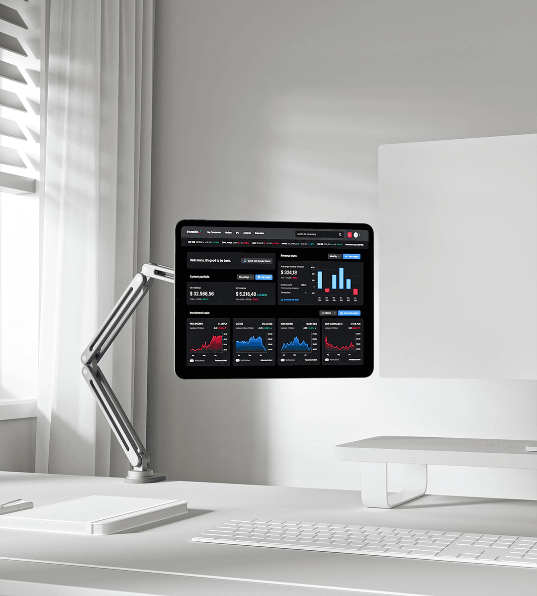 KUXIU X38 Pro MAX 아이패드 자석 충전 스탠드 - iPad Pro 11-in. M5/M4 (2025/2024)