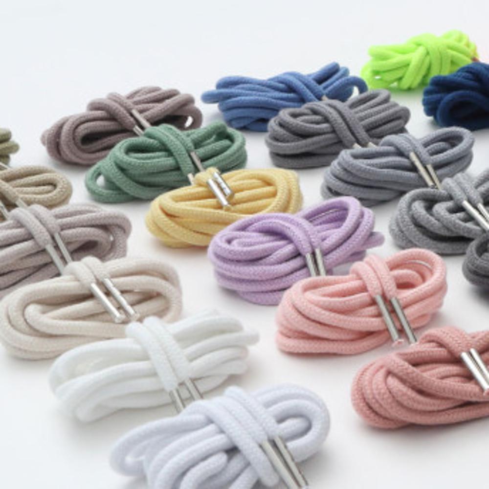 후드티 둥근 끈 원형 후드끈 허리 철팁 스트링 140cm 30컬러