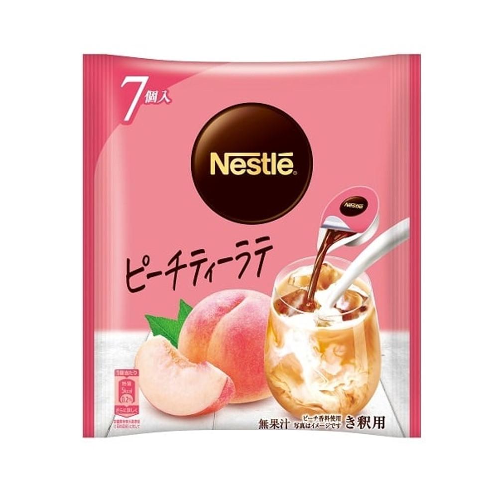 네슬레 [네스카페 포션 - 피치티 라떼 7개입] / 일본 액상 홍차