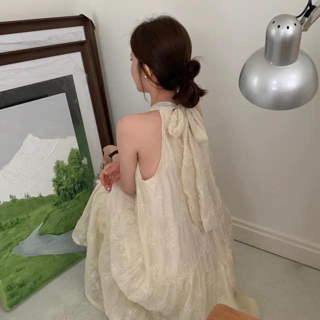 베일 뒷 롱스트랩 레이스 롱 원피스-ops 결혼식 웨딩드레스 스몰웨딩 브라이덜샤워 하객 스튜디오 촬영 여리 쉬폰 머메이드