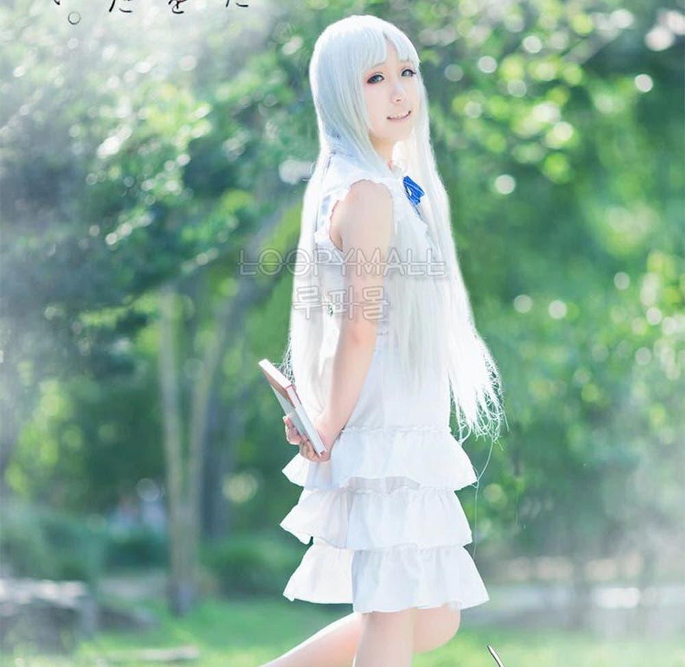 아노하나 멘마 코스프레 의상 풀 세트